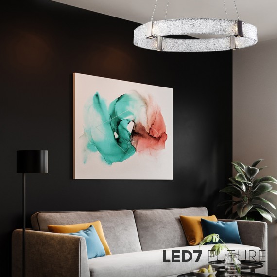 Loft Industry Modern - Frozen Drops Chandelier